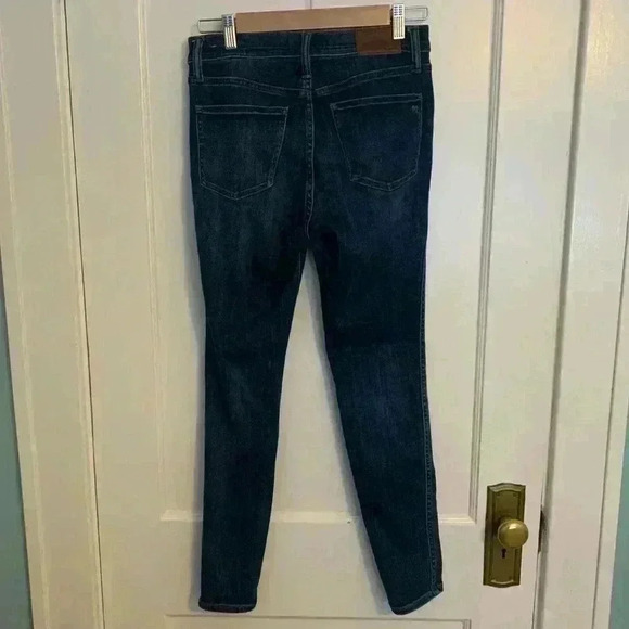 Madewell Womens 10” High-Rise Skinny Jean in Danny Wash size 28 - Picture 6 of 11